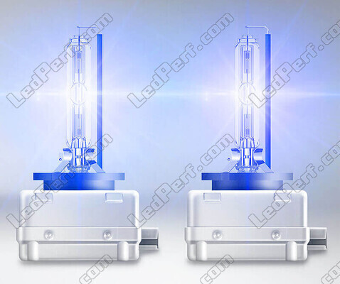 Luz azuladas de los Bombillas Xenón D1S Osram Xenarc Cool Blue Boost 7000K - 66140CBB-H2B