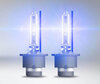 Luz azuladas de los Bombillas Xenón D2S Osram Xenarc Cool Blue Boost 7000K - 66240CBB-2HB