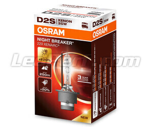 Bombilla Xenón D4S Osram Xenarc Night Breaker 220 - 66440XN2 en su Embalaje