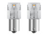 Bombillas de LED naranjas PY21W Osram LEDriving® SL - BAU15s