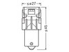 Bombillas de LED naranjas PY21W Osram LEDriving® SL - BAU15s