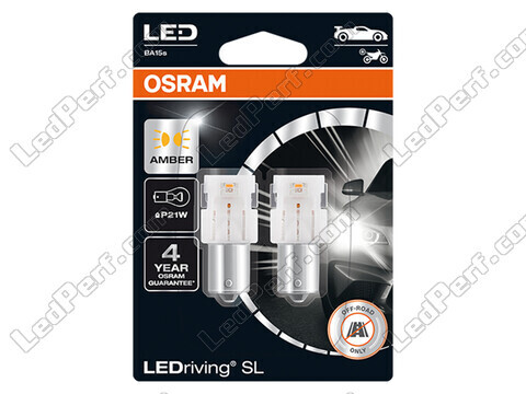 Bombillas de LED naranjas P21W Osram LEDriving® SL - BA15s