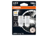 Bombillas de LED naranjas W21W / WY21W Osram LEDriving® SL - W3x16d