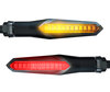 Intermitentes LED dinámicos 3 en 1 para Kawasaki VN 900 Custom
