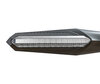 Vista frontal intermitentes LED dinámicos + luces de freno para Peugeot Trekker 50