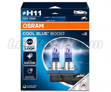 Pack de 2 bombillas H11 Osram Cool Blue Boost - 5500K - 62211CBB-2HB