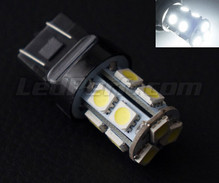 Bombilla 7443 - W21/5W - T20 de 13 LEDs blancas de Alta Potencia, casquillo W3x16q
