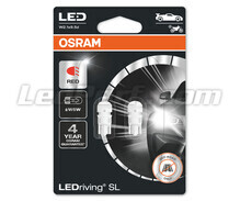 Bombillas de LED W5W Osram LEDriving® SL Rojas - W2.1x9.5d